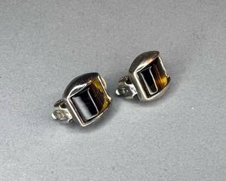 Ralph Lauren Faux Tortoise Shell Earrings 