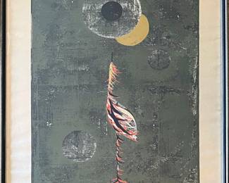 Tadashi Nakayama (Japanese 1927-2014) “Firebird”