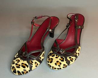 Cole Haan Animal Print Heels