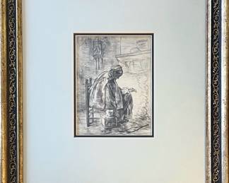 "The Hearth" by Jozef Israëls