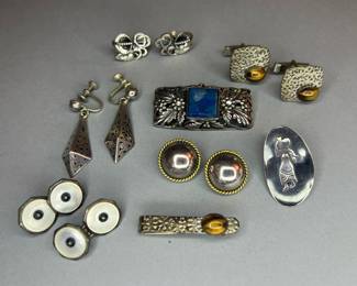 Assorted Sterling Silver Jewelry 