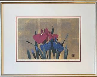 "Iris No. 16" by  Kazutoshi Sugiura (b. 1938)