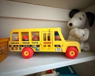 Vintage Fisher Price Bus 