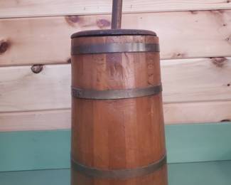 Wooden Butter Churn