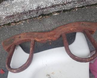 Antique Wooden Oxen Yoke