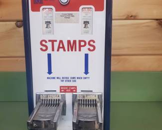Vintage Stamp Vending Machine