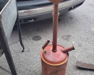 Vintage Brookins Oil Drain Pan