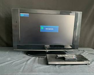Samsung TV Phillips DVD Player 