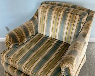Striped Armchair