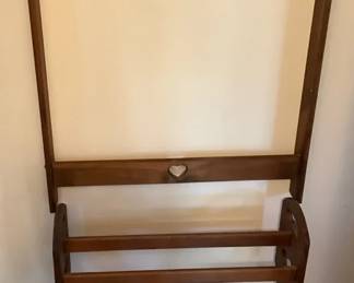 Wooden Quilt Racks
