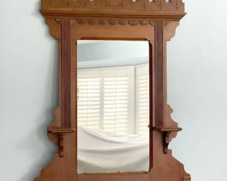 Unique Mirror With Shelves