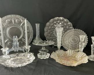 Glass Platters, Etc.