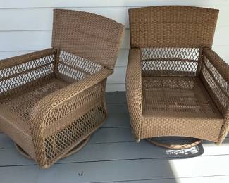 Martha Stewart Living Wicker Rocking Chairs