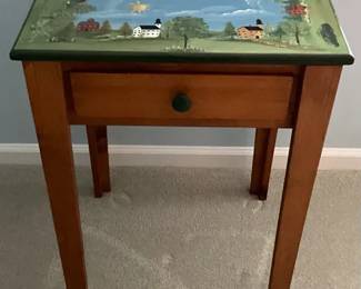 Little Painted House Table