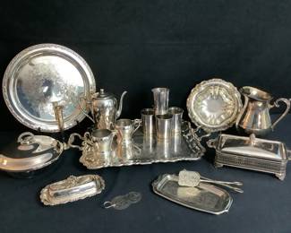 Silver Plated Tea Party 