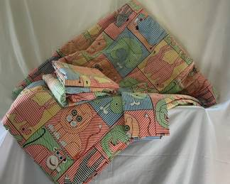 Vintage Zoo Bedding