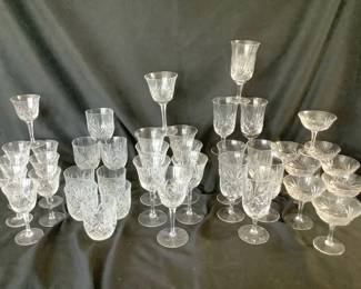 Cut Glass Stemware