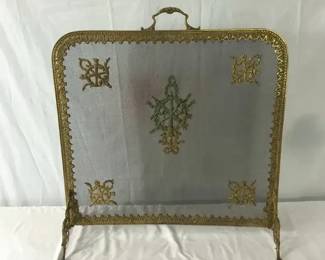 Gilded Fireplace Screen