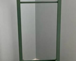 Wooden Teal Valet Stand