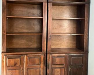 Tall Wooden Book Cases