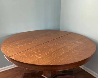 Round Wooden Table