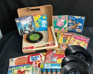 FisherPrice Turntable  Records 