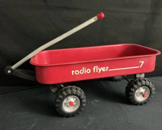 Red Radio Flyer 7 