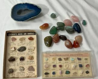 Small Rock Mineral Collection 