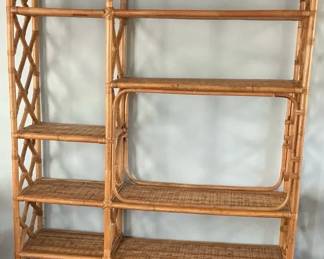 Rattan Shelves