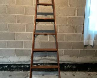 Red Wood Ladder