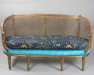 18th Century Louis XVI Settee European Finds Main