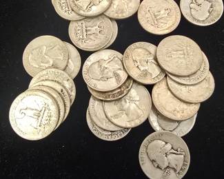 Silver quarters