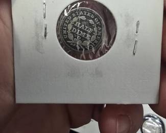 Silver half dime