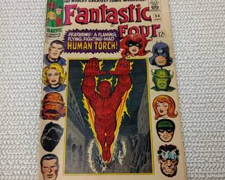 vintage fantastic four Comic book