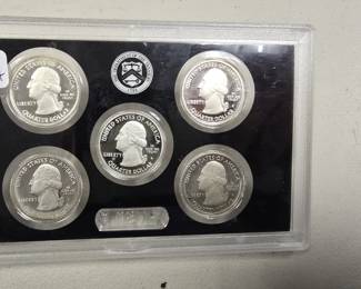 Silver proof sets