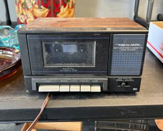 cassette player