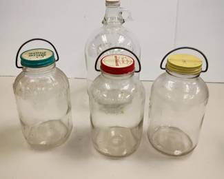Vintage jars
