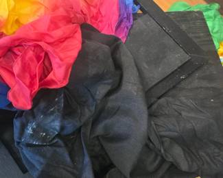 AWESOME vintage magic show props and stage. so cool!!!