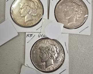silver peace dollars 