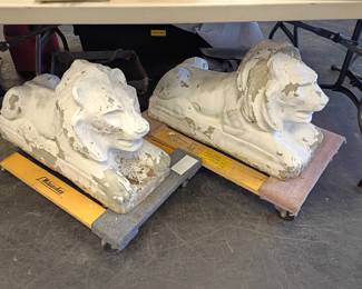 Garden lions
