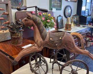 Child’s horse tricycle