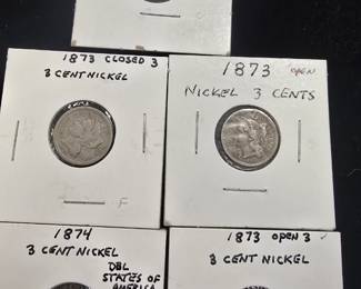 3 cent nickels 
