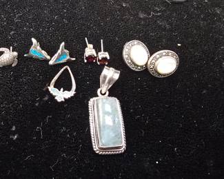 Sterling silver earrings