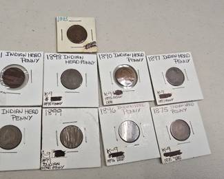Indian head pennies