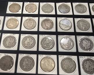 Morgan Silver dollars