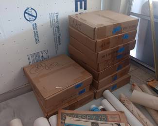 Set of collectible "Star Wars" plates