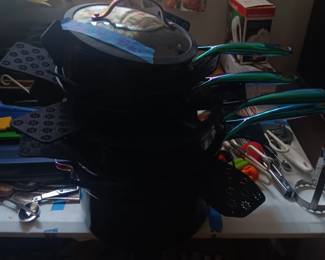 Set of Table and hearth pans