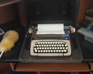 Vintage typewriter
