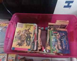 Vintage comic books