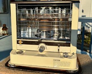 Kerosene heater is perfect indoors during power outages